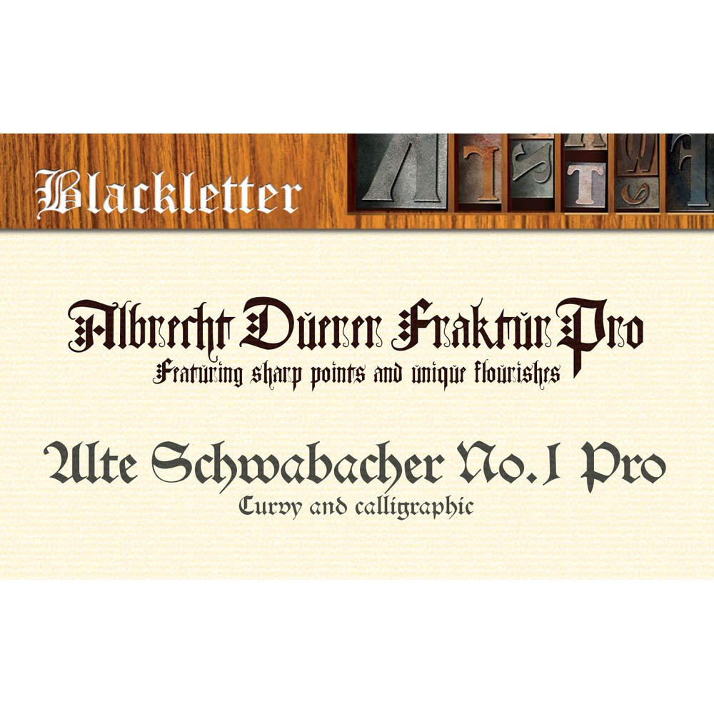Font Collection: Elegant Blackletter PC [Download]