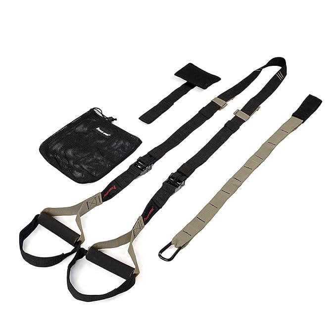 Kylin Sport Fitness Exercise Strap Suspension Trainer Straps Cross