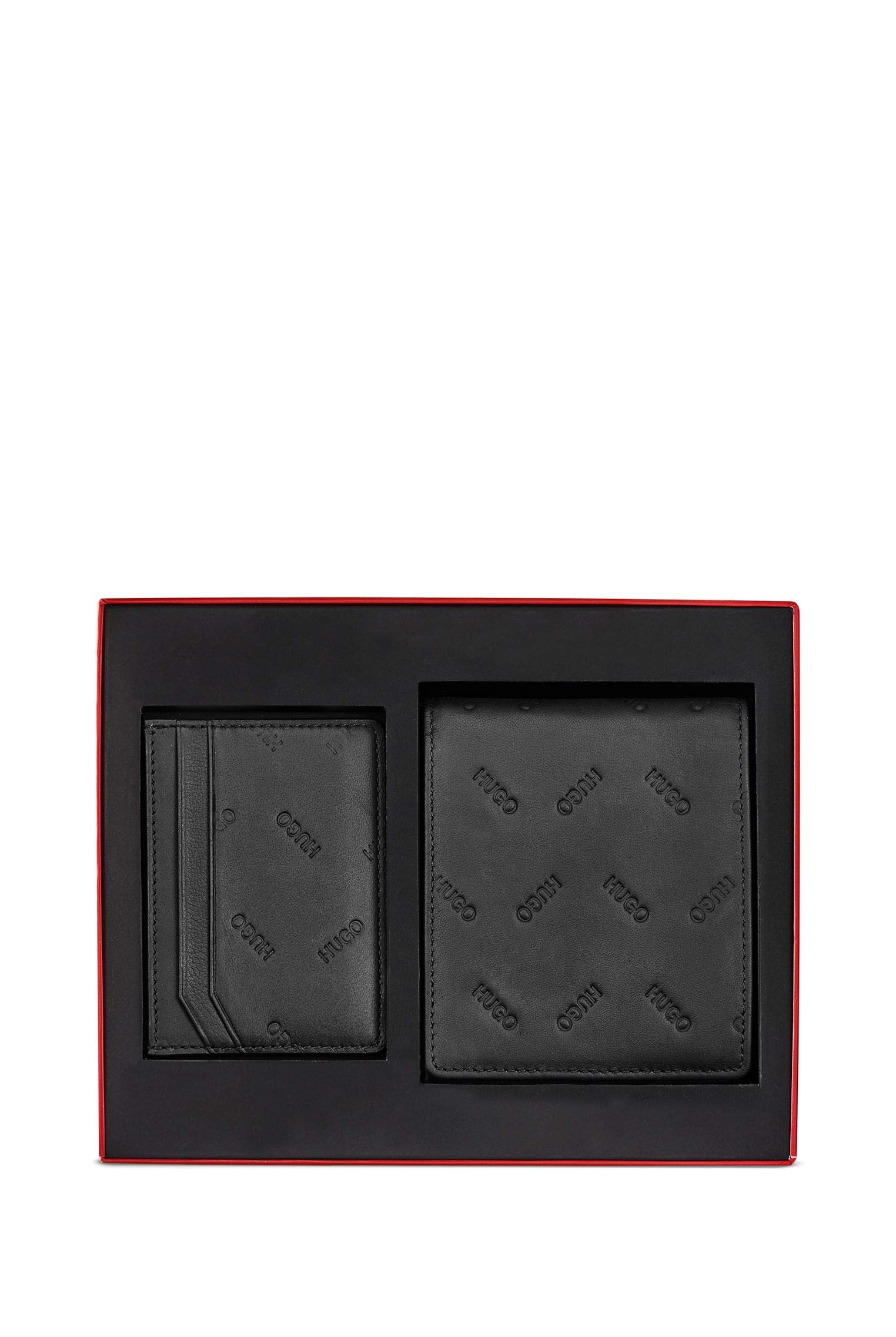 HUGO GbH_4 cc s card logo Men’s Modern, Black, Onesi