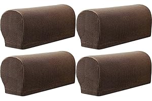 BADASS SHARKS Sofa Arm Slipcovers Elastic Sofa Armrest Protectors Removable Chair Sofa Armrest Covers Love seat Set of 4