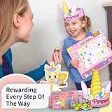 PUTSKA Potty Training Reward Chart for Girls with 35 Reusable Stickers Unicorn view 2