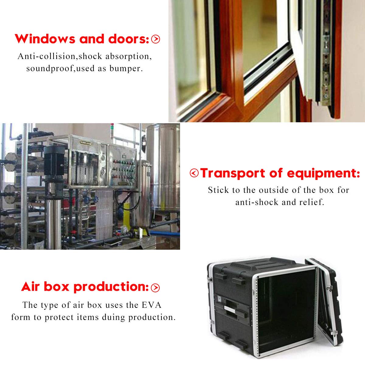 High Density Foam Seal Tape for