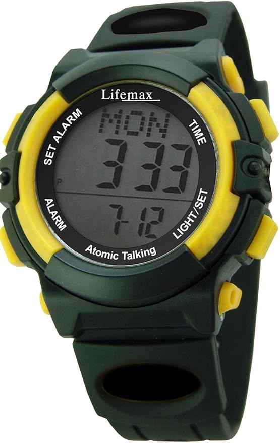 Lifemax Talking Atomic Digital Watch 429 Amazon.co.uk Watches