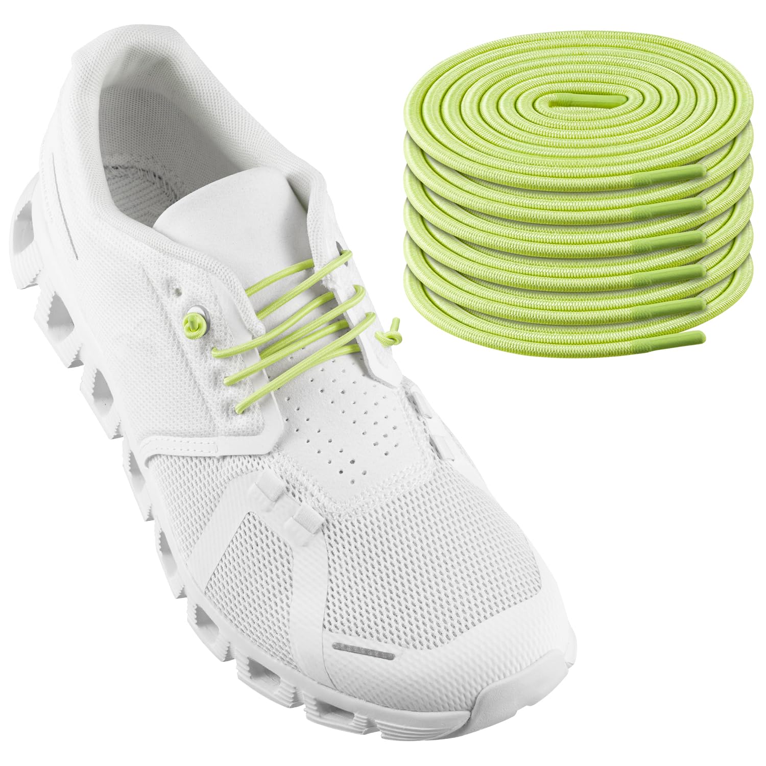 3 Pairs Elastic Shoelaces for ON Cloud 5 & 6 No Tie