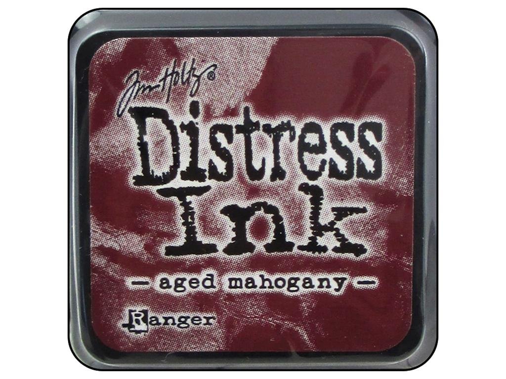 Ranger Mini Ink Pad, Aged Mahogany