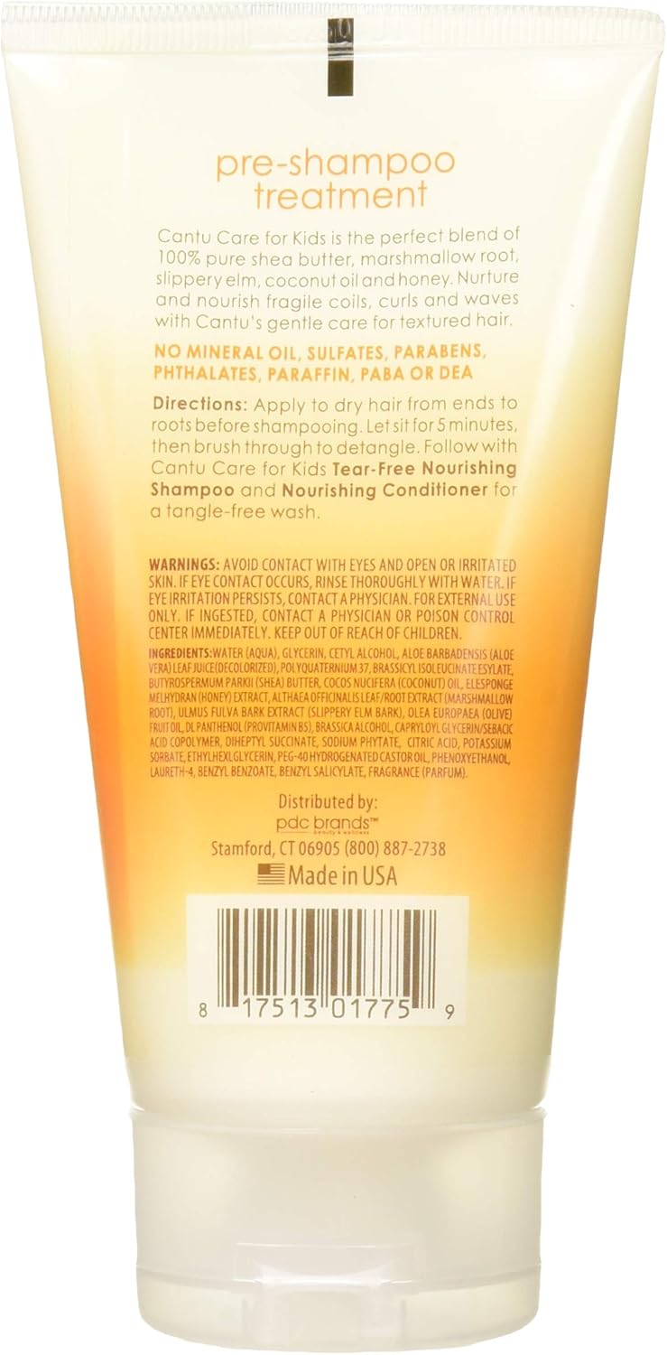 Cantu Care For Kids Detangling Pre Shampoo Treatment 142g, Other, 142 g (Pack of 1) - Image 3