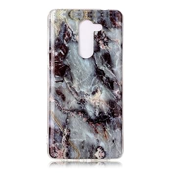 Lomogo Huawei Honor 6X/GR5 2017/Mate 9Lite Case Soft Silicon Case Shockproof Anti-Scratch Marble Case Cover for Huawei Honor 6X/Mate 9 Lite - LOYHU20884 L12