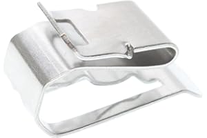 PAOBTEIY Heyco S6405 SunRunner Stainless Steel Cable Clips (Package of 100)