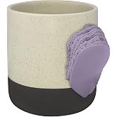 YY Vertical Rock Climbing Coffee Mug - Handcrafted Ceramic Pinch Grip | Grip Strength Training for Climbers, Bouldering Gift, 33cl Ceramic Cup, Rock Climbing Accessories, Hold, Purple