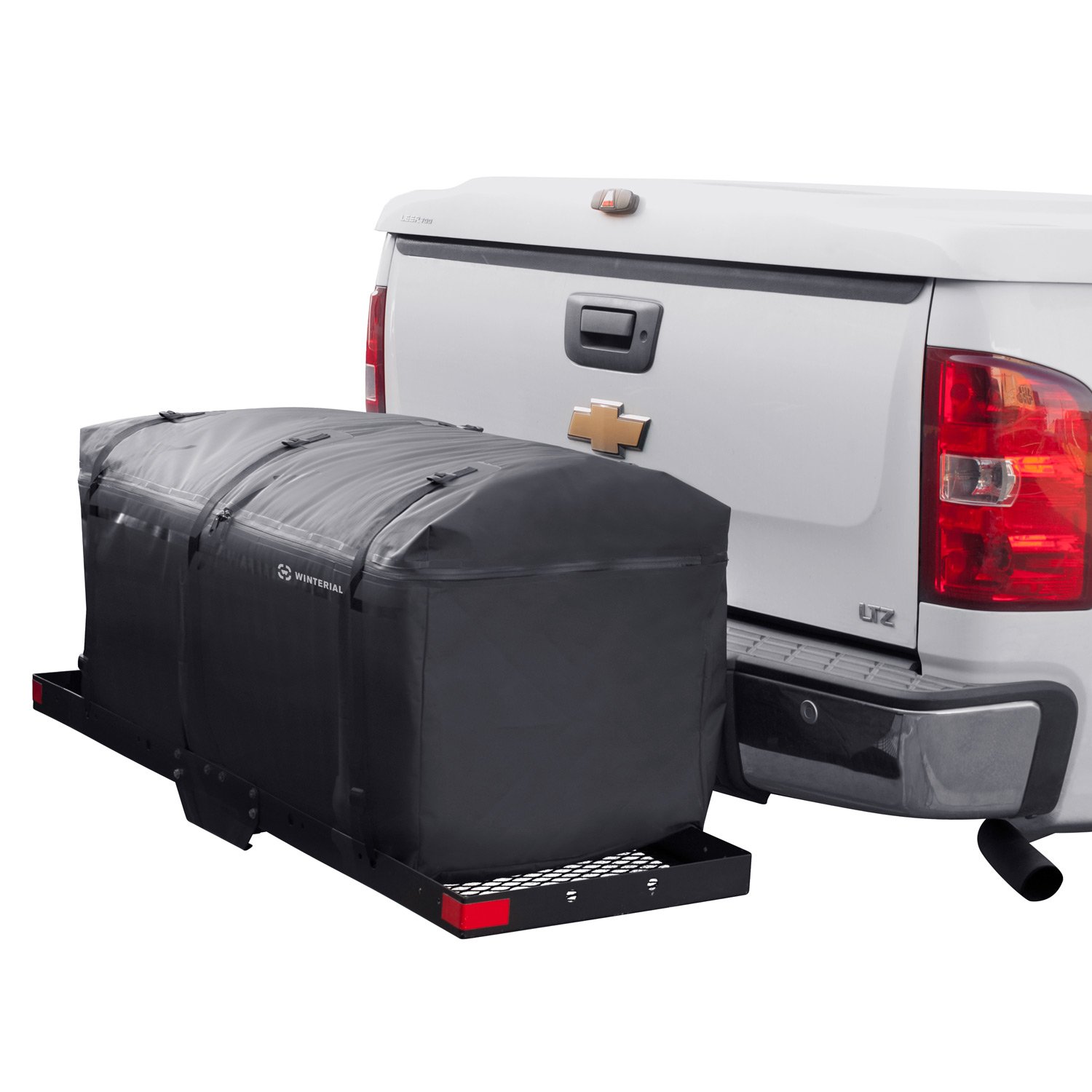 Winterial Hitch Cargo Carrier Bag. Expandable, Road Trip Water