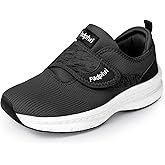 Diabetic Shoes for Men Extra Wide Width丨Walking Shoes for Elderly Foot Pain Relief Neuropathy丨Orthopedic Shoes for Swollen Feet Adjustable丨Zapatos para Diabéticos Hombre