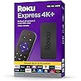 Roku Express 4K+ | Streaming Media Player HD/4K/HDR with Smooth Wireless Streaming and Roku Voice Remote with TV Controls, In