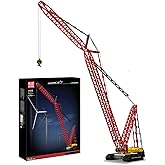 Mould King 17015 Technology Crawler Crane Building Block Kit, Heavy Duty Crawler Crane with Motors for Adults, 4318 pcs