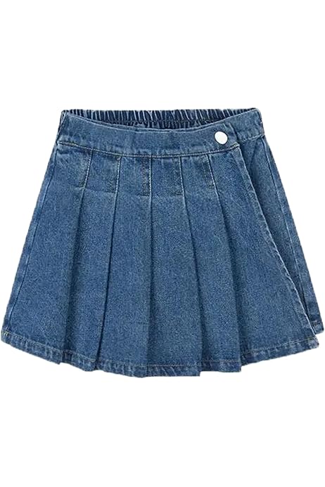 Denim Skort Amazon Blue Jean Skirts Midi Denim Skirts Womens Denim