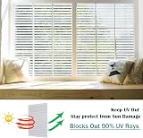Zindoo Window Film Privacy Non-adhesive 44.5x400CM Static Cling Stripe view 4