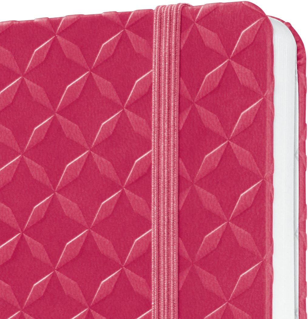 SIGEL JN104 Notebook Jolie, approx. A6, lined, hardcover, design fuchsia Pink, pink fushia, approx. A6 (9,5 x 15 cm) - Image 4
