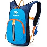 Ivygreen Kids Hydration Backpack, Hiking Backpack for Boys or Girls with 1.5L Water Bladder