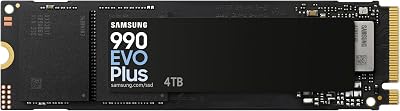 Samsung 990 EVO Plus 4TB NVMe M.2 SSD PCIe 4.0 x4 / 5.0 x2 MZ-V9S4T0BW