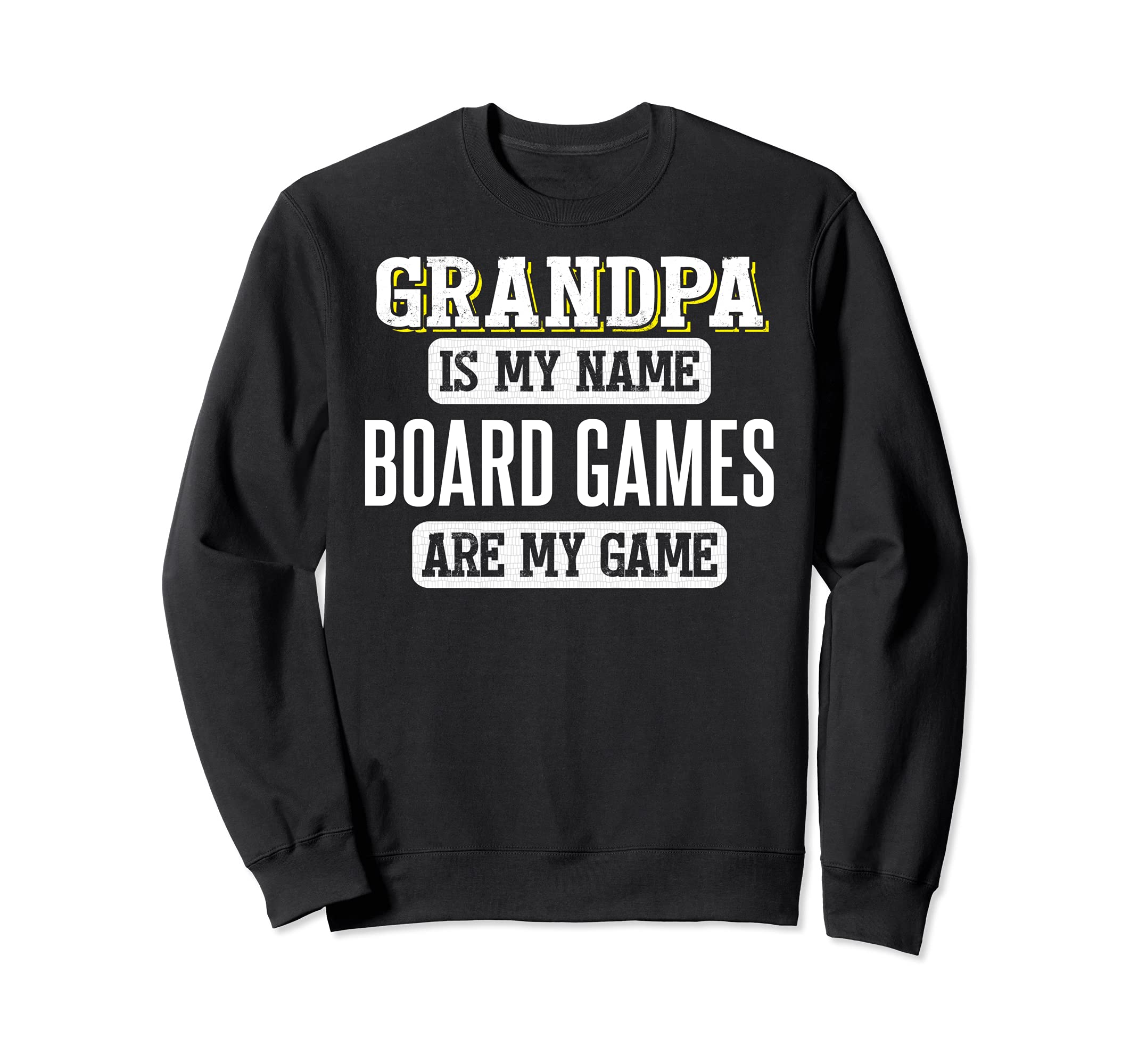 Funny Board Games Gift for Grandpa Fathers Day Design Sweatshirt