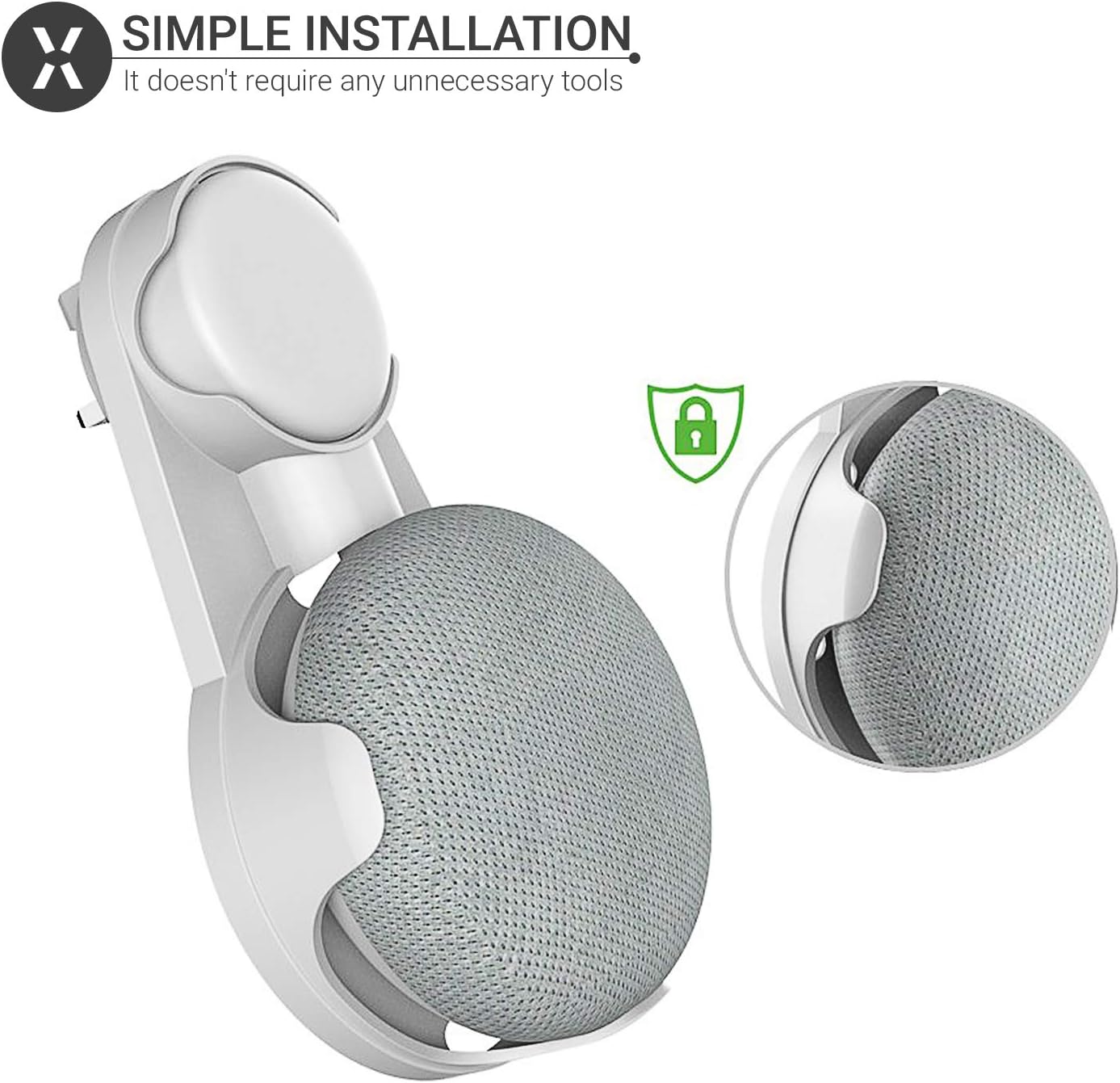 google mini plug in mount