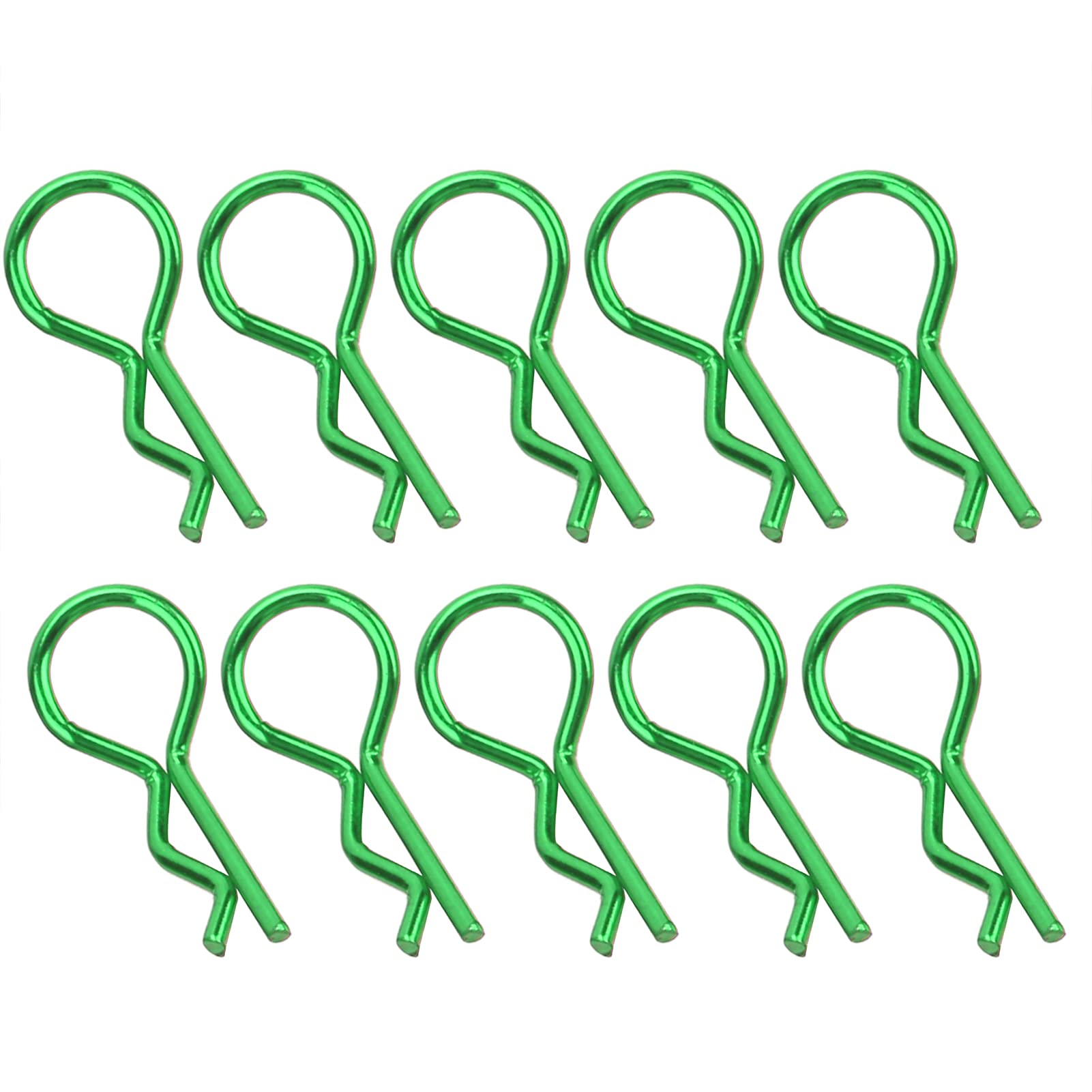 01 Body Shell Clip Pin, Wear- Practical Body Shell Clip for Professional Use for RC Toy for RC Car for General Purpose(green)