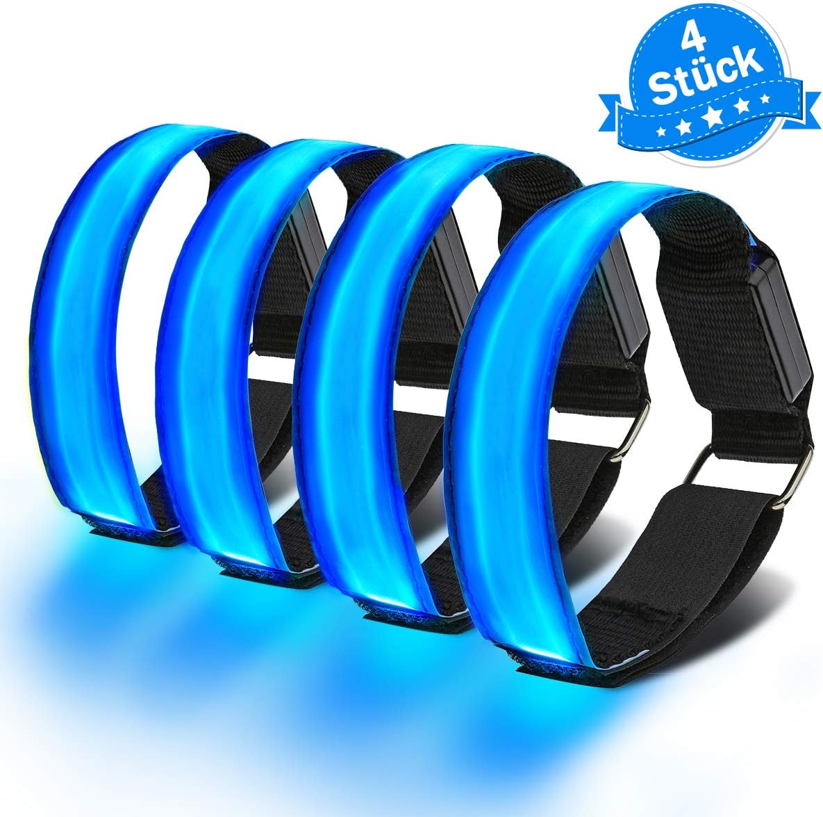 4 pulseras reflectantes 4 pulseras reflectantes