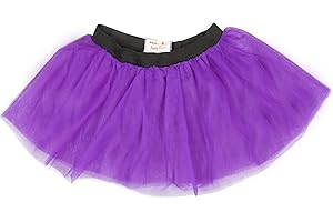 REDSTAR FANCY DRESS Ladies Neon Tutu Skirt 80s Party Outfit Hen Party Running Costume 1980s (One Size, Purple)