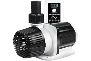 Orlushy dc-12000 Controllable DC aquarium Pump 80W 3100GPH-marine wavemaker return pump with sine wave Controller for salt/Freshwater fish reef tank sump Circulation