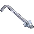 Hard-to-Find Fastener 014973147365 Galvanized Anchor Bolts, Piece-25 Gray 1/2-13 x 6