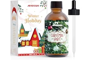 ARVIDSSON Christmas Spirit Fragrance Oil 4 Fl Oz (120ml), Festive Essential Oils Blend for Diffuser, Candle Making | Christmas Essential Oil for Holiday Cheer, Winter Scented Oil Gift for Women