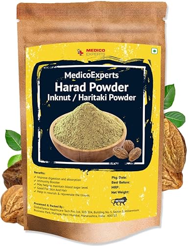 Desko Haritaki Powder Organic - 100gms - Inknut Powder for Dark Circles ...