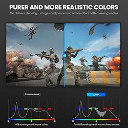 CRUA 27" Curved Monitor, FHD(1920x1080P) VA