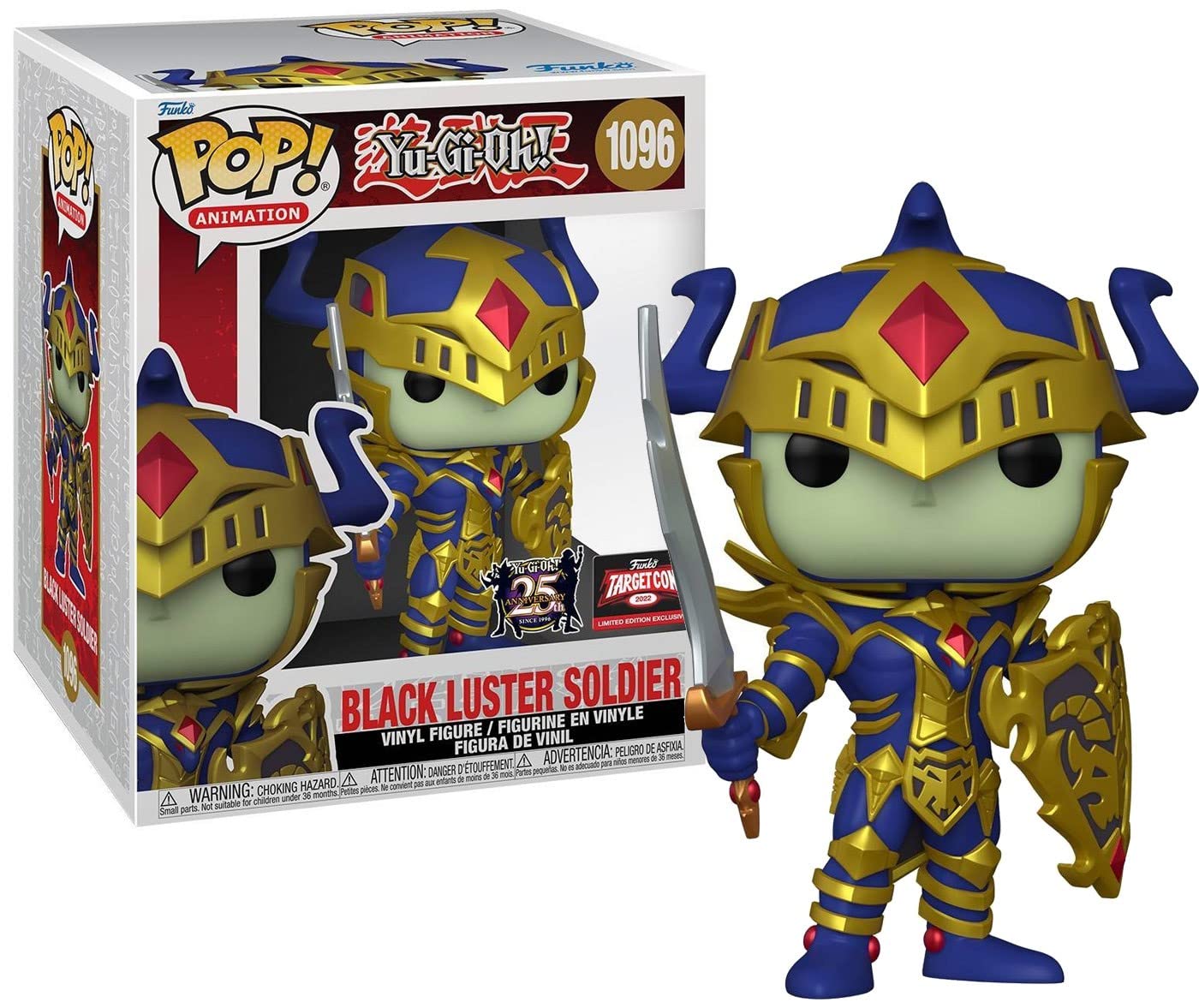 Funko YU-Gi-Oh! Black Luster Soldier (Super Pop!) Vinyl Figur 1096 Unisex Pop! Standard Vinyl