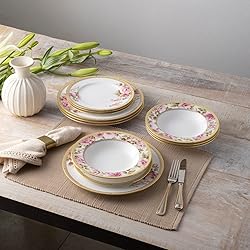 Noritake Hertford 12-Piece Set, Service for 4t in