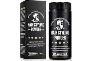 Ocnisdns Hair Styling Powder for Men Oversized 30g – Volumizing & Texturizing Hair Powder with Natural Matte Finish – Adds Lift, Texture & Volume, Non-Greasy, Easy to Apply