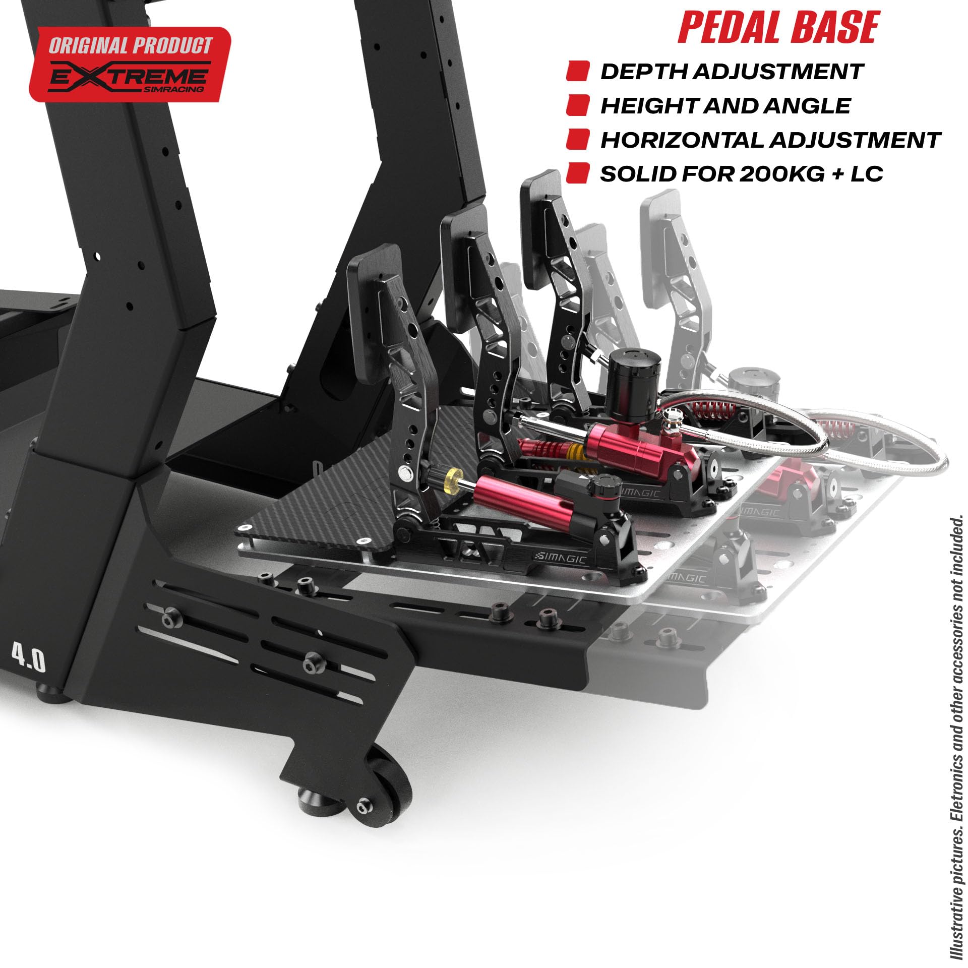 Mua Extreme Simracing Chassis 4.0 – Adjustable Racing Simulator Cockpit ...