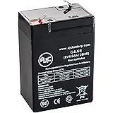 AJC Battery Compatible with Astralite EU-MR 6V 4.5Ah Emergency Light Battery