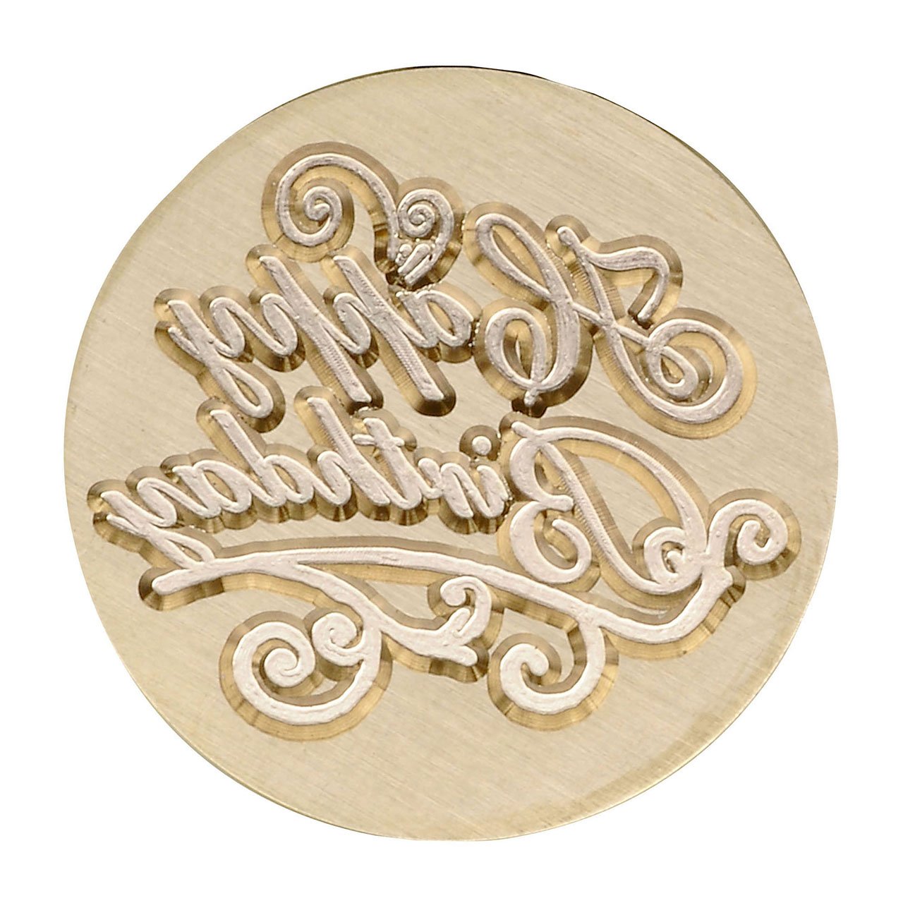 Mogoko 3 Pack Set Sigilli Kit per Lettera Personalizzata Vintage Timbri Decorativi Personali REGALO SET (3 Motivi:With Love+ Happy Birthday+ Thank you)