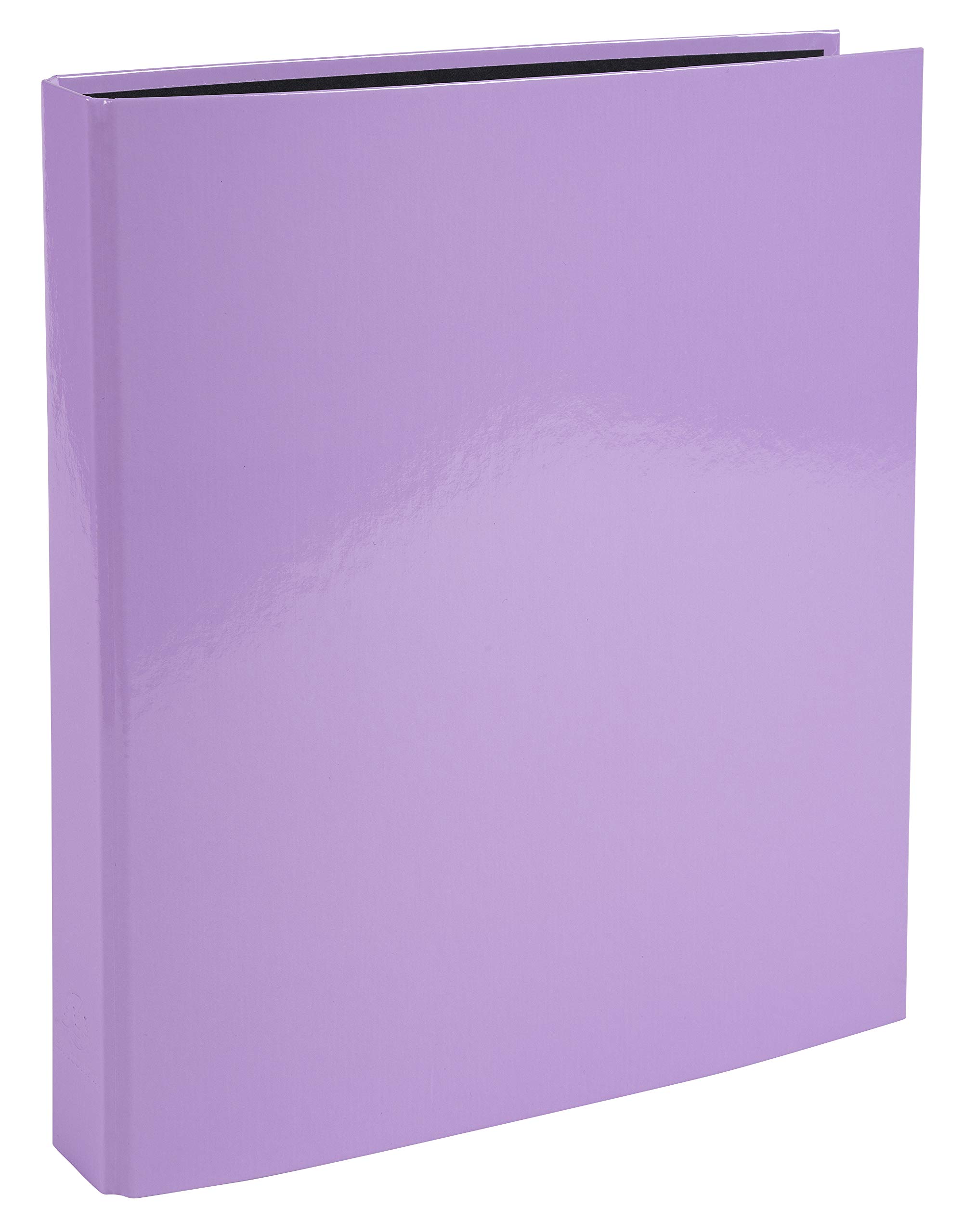 Exacompta - ref. 54565E - 1 Aquarel rigid binder - 2 D-rings of 25 mm - Spine 40 mm - External dimensions: 31.5 x 30 cm - Format to file A4 - Colour: mauve