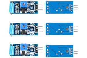 MUSROCK 6Pcs Normally Closed Vibration Sensor Module SW-420 for DIY Alarm Systems, Smart Vehicles Robots
