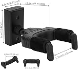 Sondery Guitar Hanger Wall Mount 3 Pack Auto Lock Adjustable Hook Holder view 9