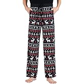 Dancer queen Chrismas Pajama Pants for Men Men's Sleepwear with Ugly Pajama Bottoms