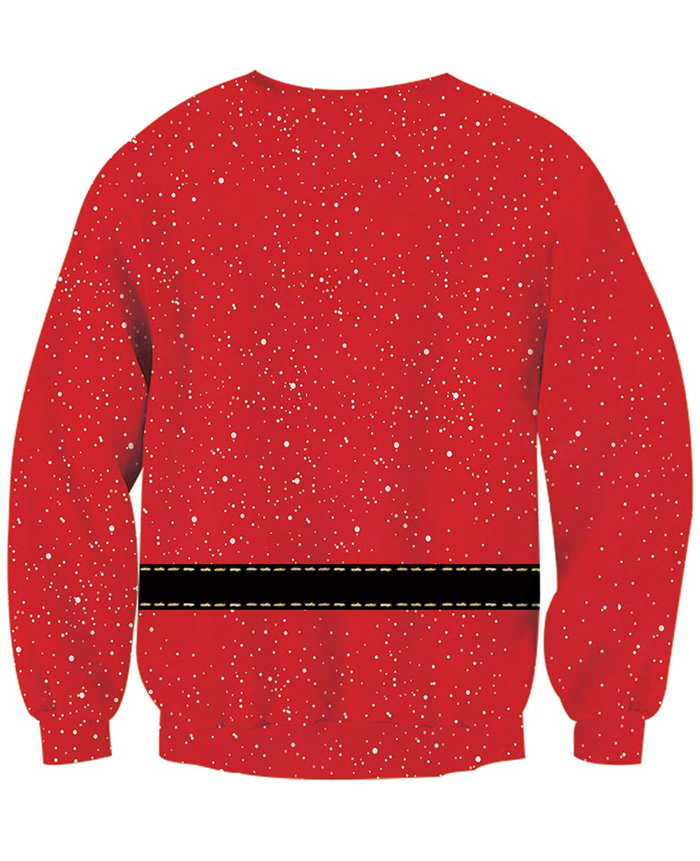NEWISTAR Pullover for Men Ugly Christmas Funky Muscle Graphc Xmas Jumpers Tops M