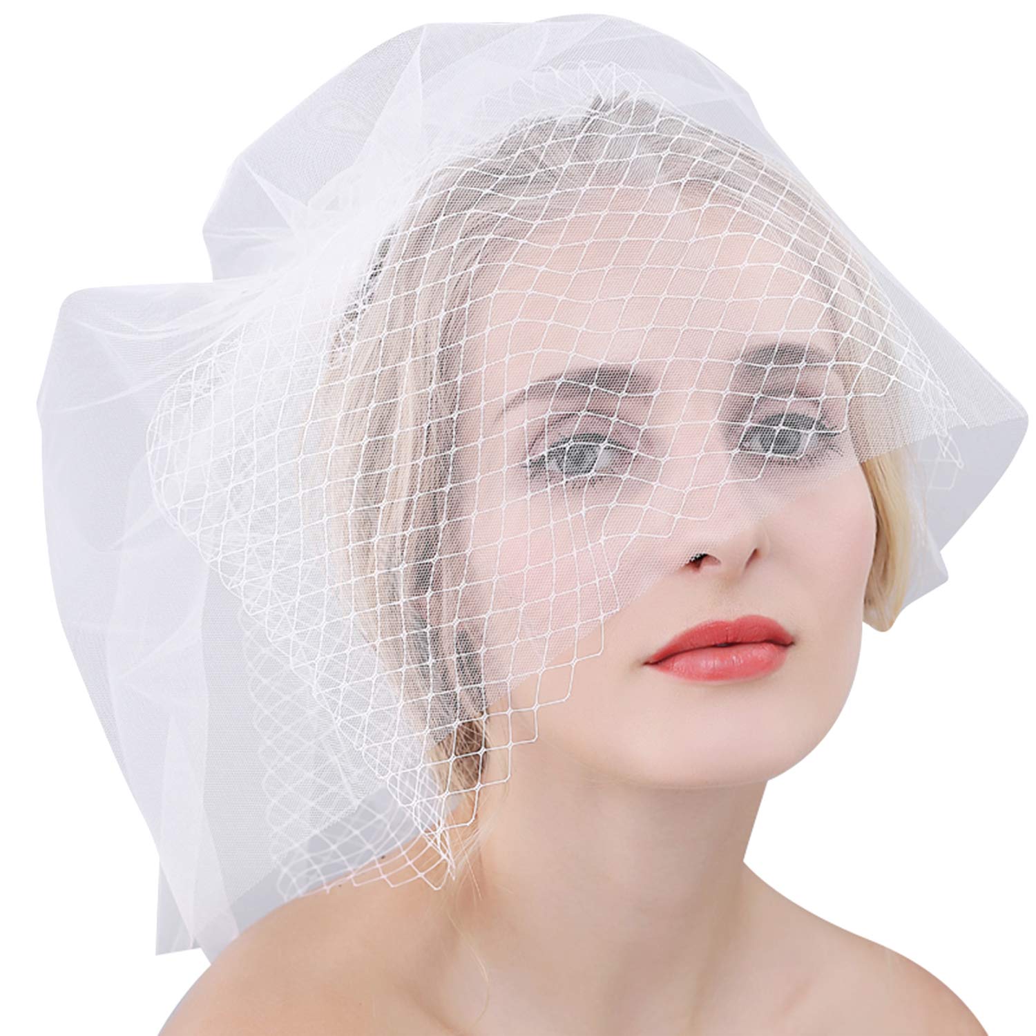 Ladies Fascinator Veil Wedding Headwear Headband Handmade Hair
