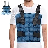 Blobuste Cooling Vest with Ice Packs, Adjustable Reusable Ice Cell Jacket for Men Women, for Outdoor Sports, Work, Hiking