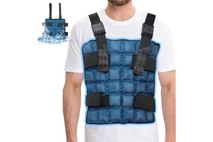 Blobuste Cooling Vest with Ice Packs, Adjustable Reusable Ice Cell Jacket for Men Women, for Outdoor Sports, Work, Hiking