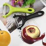 FUYOAL 2 Pcs Y-Shaped Swivel Potato Peeler Stainless Steel Kitchen Tool view 2