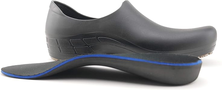 slip resistant work shoes with arch support