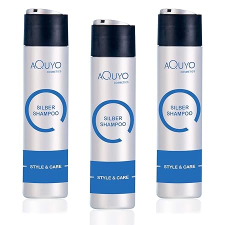 Style & Care Silber Shampoo, Anti Gelbstich Shampoo für graues, hell gefärbtes oder blondes Haar | Silbershampoo spendet Feuc
