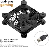 upHere 120mm USB Fan 5V 3-Speed PC Cooling for Xbox PlayStation TV Box N12U04 view 4